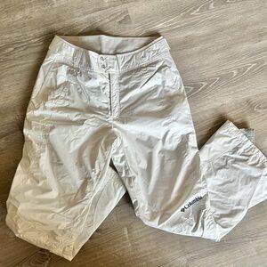 Columbia White Snowpants